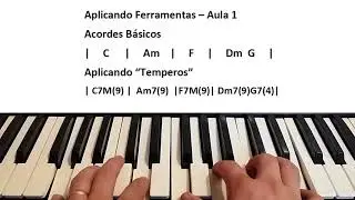 AULA DE TECLADO - Aplicando 