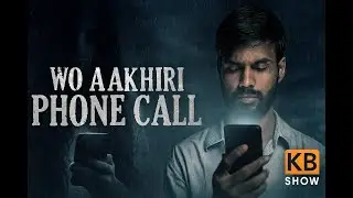 📞 WO AAKHRI PHONE CALL | Realistic Horror Story | KB SHOW | Hindi Horror story