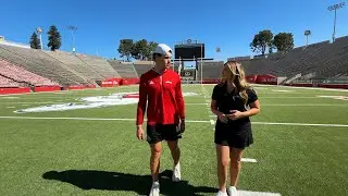 'Dog Walk: linebacker Logan Studt