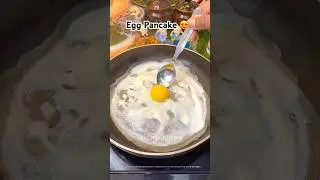EGG PANCAKE | 2 MINUTE BREAKFAST RECIPE #shorts #egg #food #youtubeshorts #viral #trending #recipe