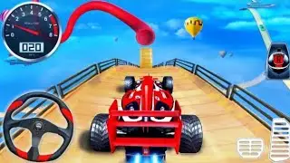 Formula Car Racing Stunts 3D - Impossible Car Mega Ramp Simulator 2021 - Android GamePlay