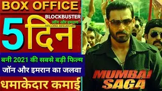 Mumbai Saga Box Office collection, Mumbai Saga 5th Day Collection, John A, Emraan H, #Mumbaisaga