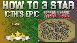 ✨ TH9 - How to 3 star ICTH's Epic War Base ✨