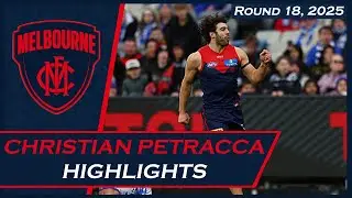 Christian Petracca Highlights | Round 18, 2025