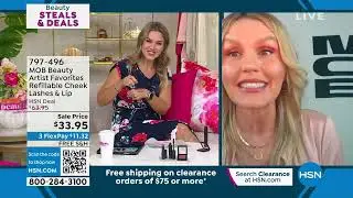 MOB Beauty Artist Favorites Refillable Cheek Lashes and ...
