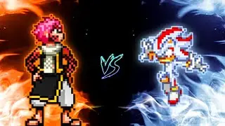 Natsu OP (all form) VS Shadow OP (all form) in Jump Force Mugen