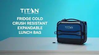 NEW! Titan Fridge Cold Expandable Crush Resistant Lunch Pack