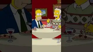 |Ресторан Луиджи 😅|#симпсоны