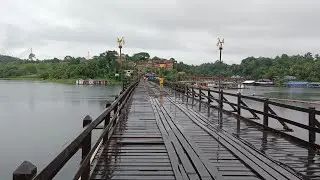 เที่ยวสะพานมอญสังขละบุรีหน้าฝน
