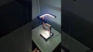 Levitating Tensegrity Lamp &ndash; DIY Build with Tilt Switch #diy #woodworking #creative #ledlight