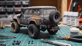 Restoration RC Car Land Cruiser LC 79series from Old to New Car