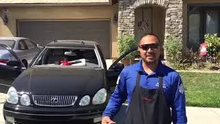 My technique on transferring Lexus rear view mirror bracket by Alfredo&rsquo;s Auto Glass.