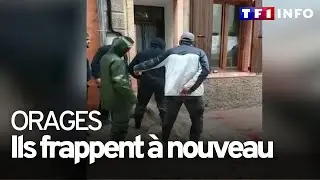 Les impressionnantes images des orages dans le sud de la France