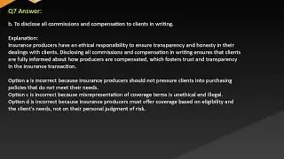 Alabama Insurance Producer License Exam Free Practice Questions