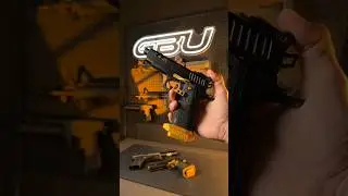 This Custom Blaster is Insane 😱 GBU Custom Hi-Capa Pistol #gelblaster