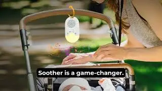 Ultimate Baby Sleep Soother: Portable White Noise Machine for Newborns! 👶🌙