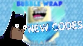 🤔Bubble Wrap Simulator Codes | WORKING CODES | ROBLOX 2018