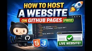 How to Host a Website Using GitHub Pages (Free) | Step-by-Step Tutorial