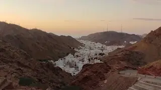 On way to Muscat view Point,Driving through the Majestic Muscat mountains#viral#muscat#travel