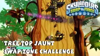 Skylanders Swap Force - Tree Top Jaunt Swap Zone Challenge Walkthrough 720P HD