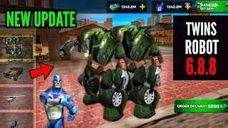 new update twins robot || 6.8.8 || rope hero vice town || pagal gamerz