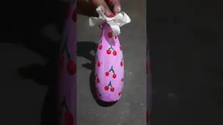 Glass Bottle Painting  #art #diy #shortvideo tried .
