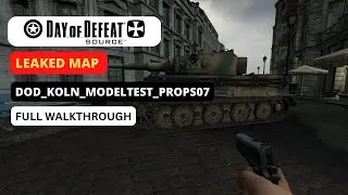Leaked Day of Defeat: Source map - dod_koln_modeltest_props07