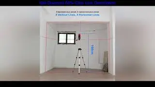 Review Kaitian Laser Level Tripod 3D 12 Lines Self-Leveling 360 Horizontal & Vertical Battery Power