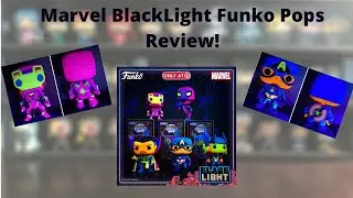 Marvel Target Exclusive BlackLight Funko Pop Review!