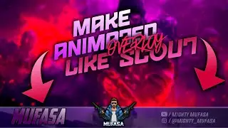 #PUBGMOBILE #OVERLAY #SCOUT HOW TO MAKE ANIMATED OVERLAY LIKE SCOUT | PUBG MOBILE