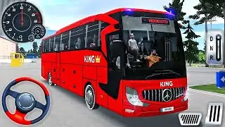 crazy uphill bus driver simulator | gameplay 🔥