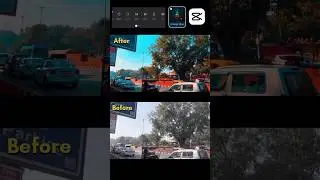 Orange & Blue Color Grading in CapCut 🌆🔥 | Viral Street Edit!