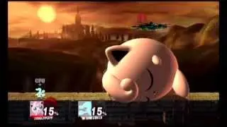 Super Smash Bros Brawl Giant Jigglypuff Glitch