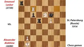 Emanuel Lasker vs. Alexander Alekhine | St. Petersburg (Russia) 1914 | Chess games