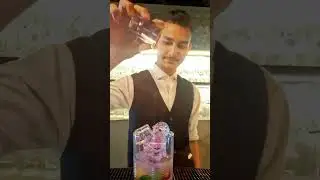 Blueberry Fizz mocktail #shot