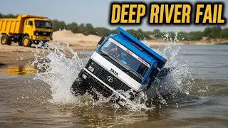 Amazing RC Truck Off-Road Adventure: Mud, Water & Rescue! 🚛🌊