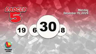 Wisconsin Lottery Evening Draw 12/15/2025