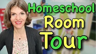Homeschool Room Tour || How I Organize My Homeschool Space
