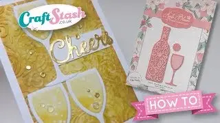 Wine Glass - Cheers Card DIY | CraftStash