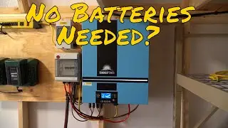 Обзор солнечного инвертора SunGoldPower BluePower SP6548, мощностью 6500 Вт, с аккумуляторами или...