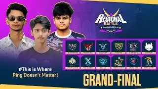 [🔴LIVE]  GRAND FINAL || REGIONAL BATTLE  - SIRAJGANJ EDITION II GARENA FREE FIRE