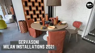 Gervasoni. Milan installations 2021