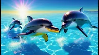 Two Little Dolphins Know Their Colors | Color Learning Song | Nursery Rhymes and Educational Songs