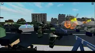 Large russian soldiers defence vs big zombie horde (bad mmrp builds)
