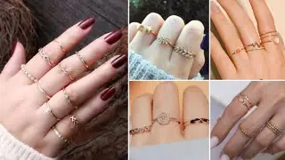 Most Beautiful Artificial Multi Finger Rings Designs for Girls and Women