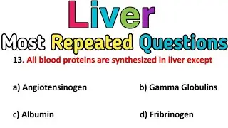 Human Physiology MCQ || MCQ On Liver || Most Important MCQ Questions For NEET