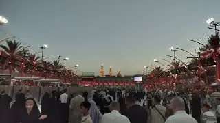Muntazir kazmi is live!🛑 مباشر بين الحرمين كربلاء المقدسة