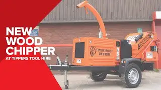 NEW Timberwolf TW230HB Diesel Sub 750KG Diesel Wood Chipper - Tippers Tool Hire