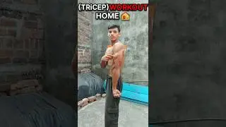 tricep workout home 🏠...#motivation #fitness #shortvideo #sports