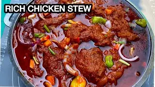 HOW TO MAKE AUTHENTIC GHANAIAN CHICKEN STEW QUICK ND EASY RECIPE 